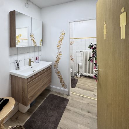 Friseursalon nachher